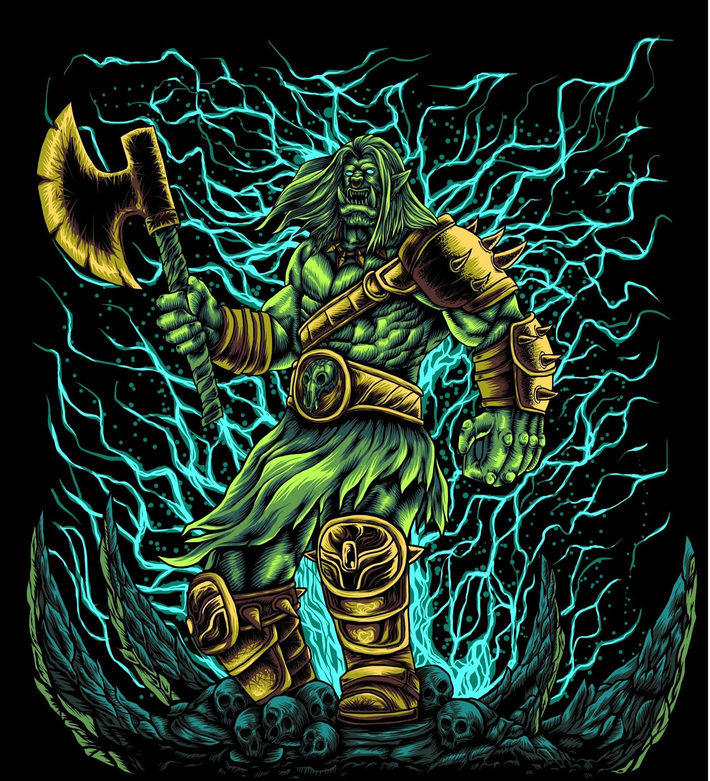 Orc Warrior T-Shirt Alteration Apparel