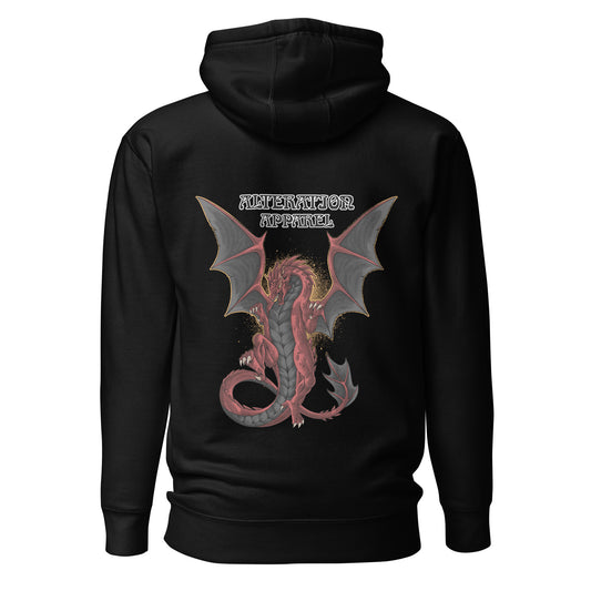 Red Dragon Hoodie - Alteration Apparel